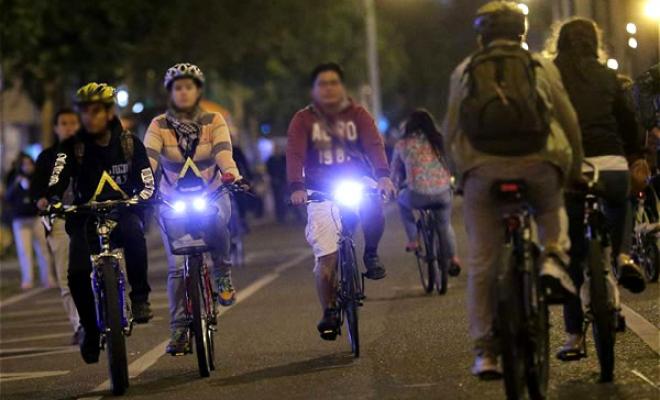 Ciclovía navideña en Ibagué