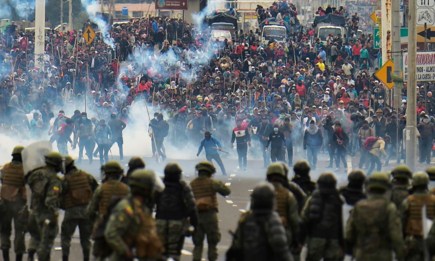 Gobierno extendió asistencia militar a 7 departamentos