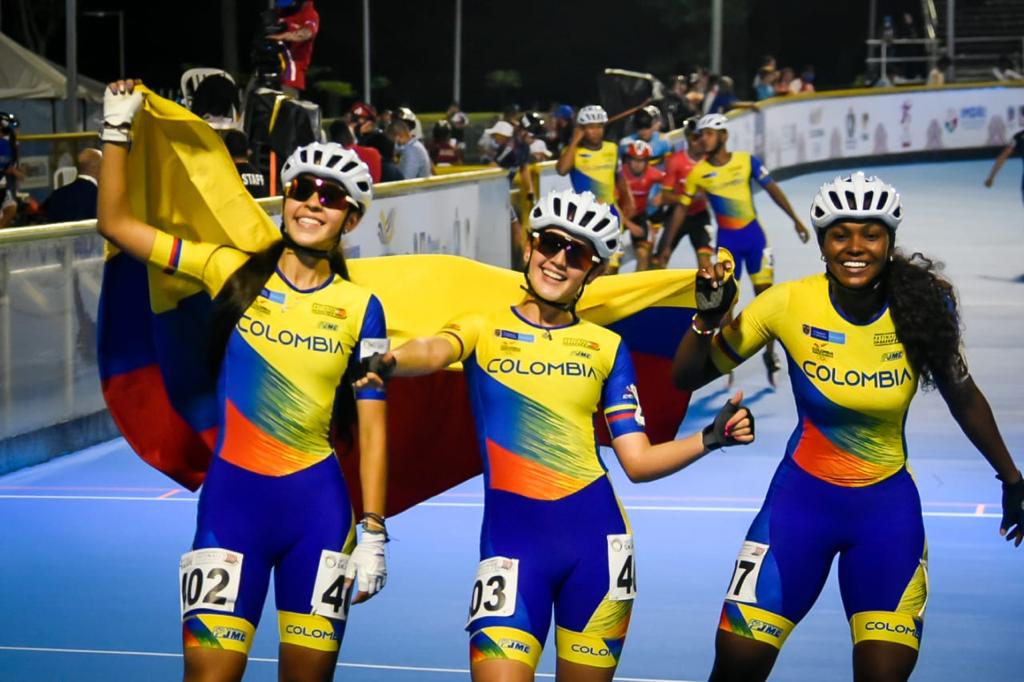 Colombia, campeona de las pruebas de pista en el Mundial de Patinaje Ibagué 2021