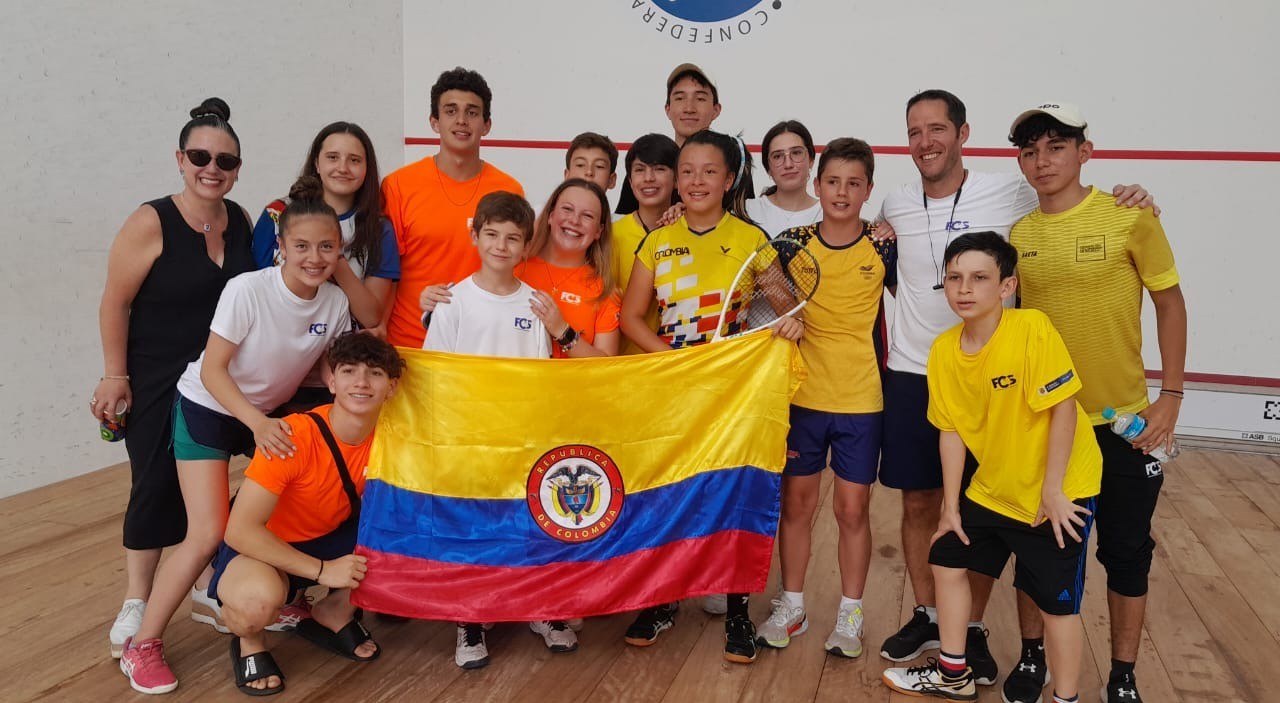 Colombia campeona del Sudamericano Juvenil de Squash 2023