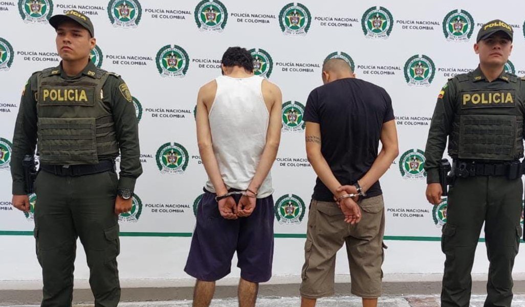 Con ayuda de la comunidad la Policía capturó a dos ladrones en el centro de Ibagué