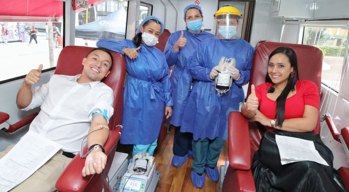 Con éxito inició campaña de donación de sangre impulsada por la Gobernación