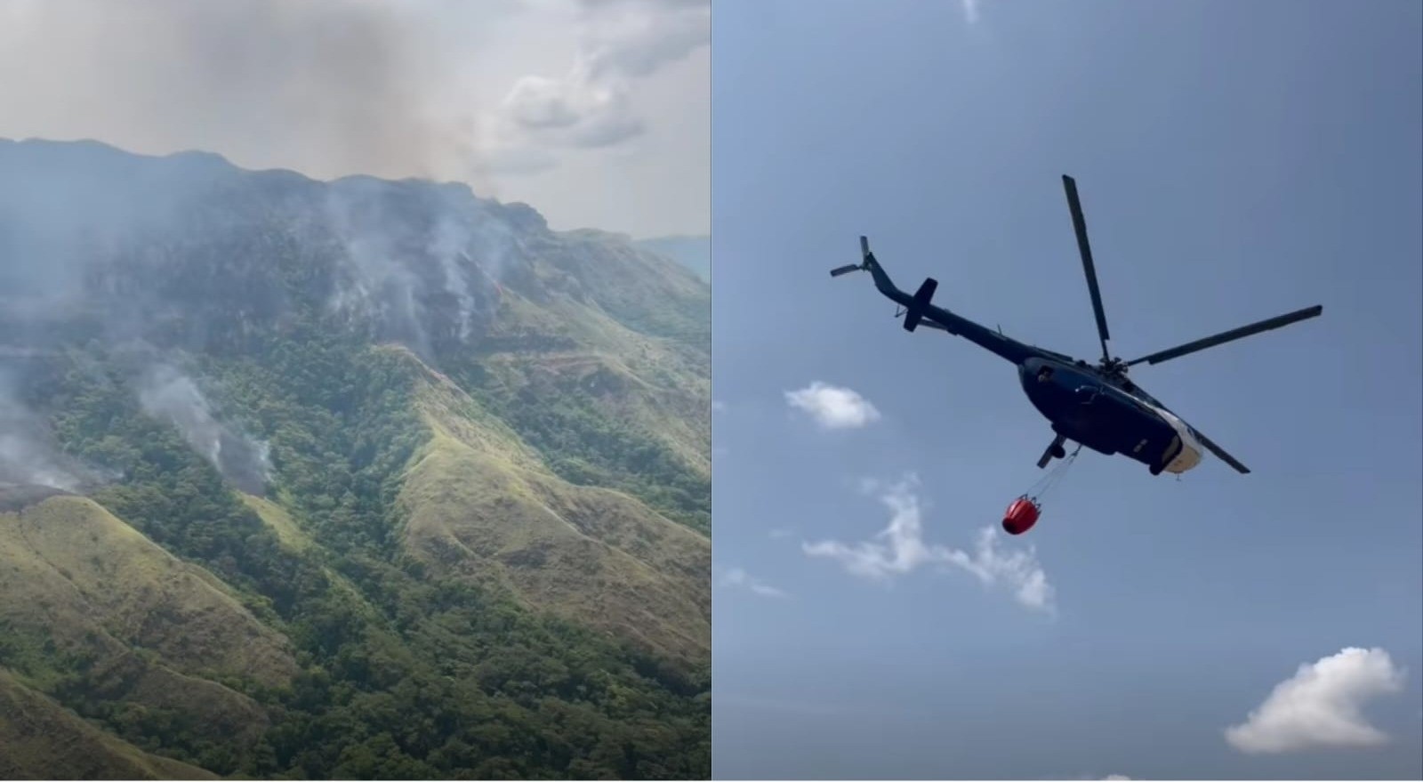 Continúan los incendios forestales en el oriente del Tolima