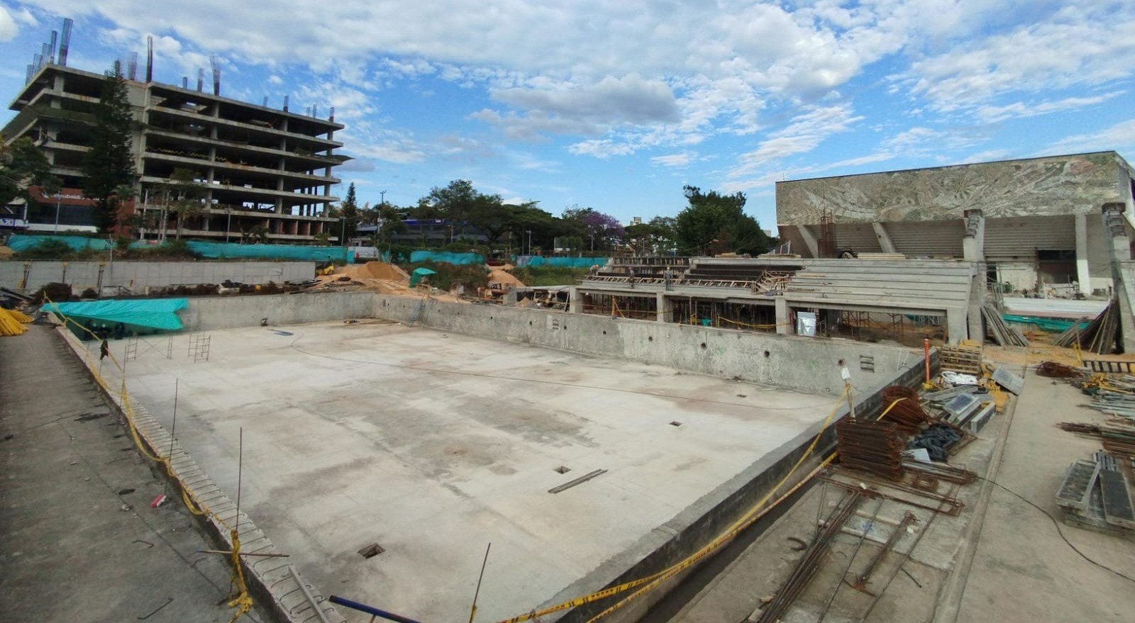 Contratista pidió adición de $7.000 millones para terminar las Piscinas Olímpicas