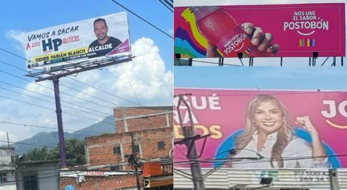 ¿Cuál campaña a la Alcaldía de Ibagué impacta más visualmente?