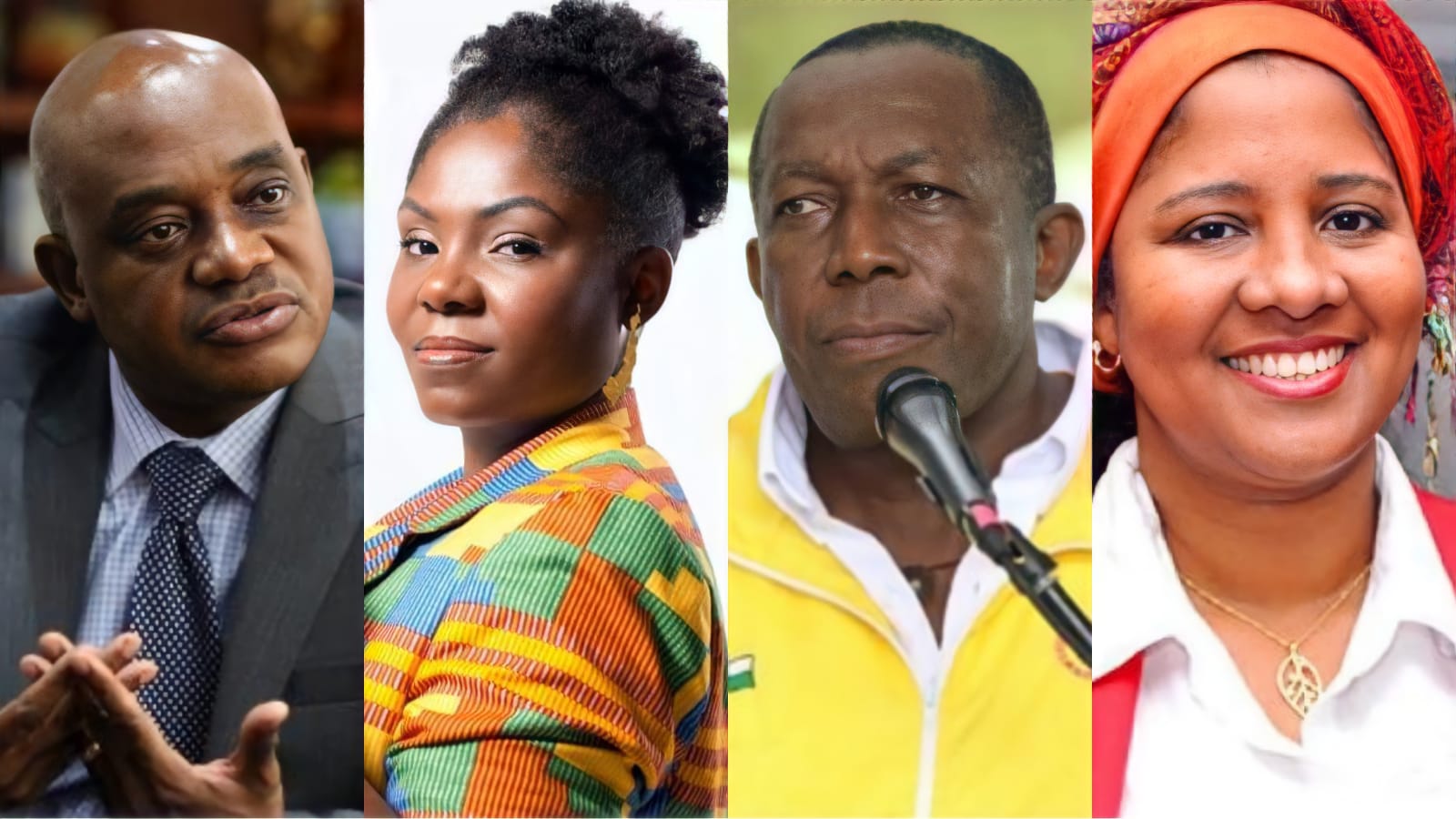 Cuatro Afrocolombianos fórmulas vicepresidenciales