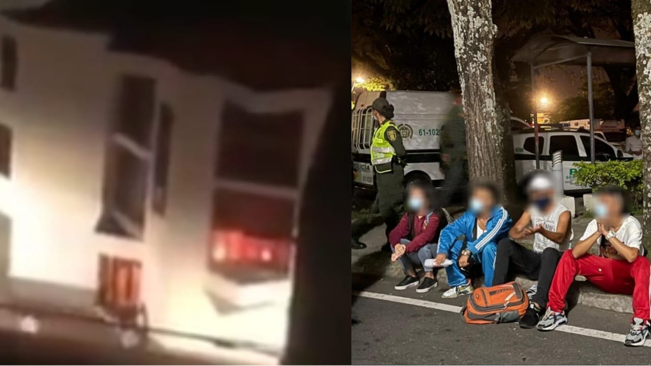 Cuatro capturados por destruir la sede del Icetex en el centro de Ibagué