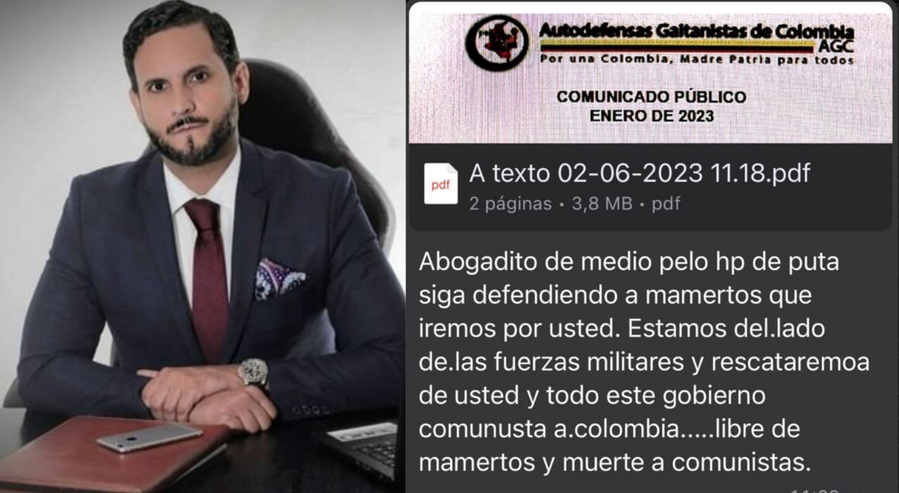 Denuncian amenazas de muerte contra abogado de la familia de Santiago Murillo