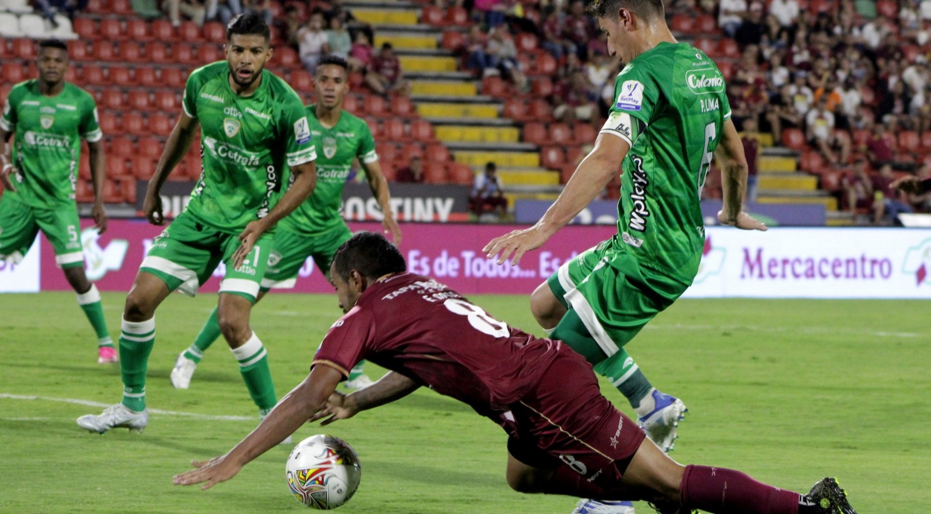 Volvió Lucumí y el Deportes Tolima empató a 1 contra La Equidad