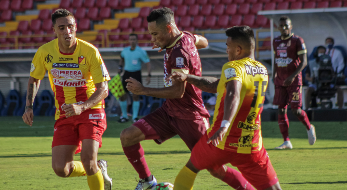 Deportes Tolima ante Pereira, partido para cruzar los dedos