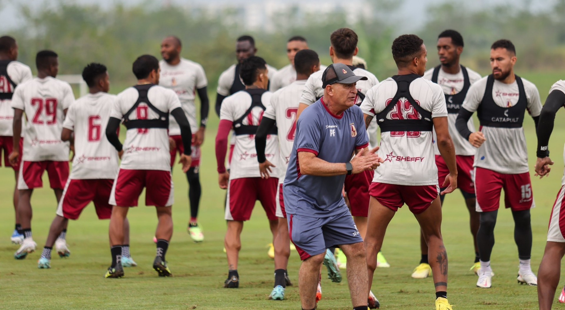 Deportes Tolima se alista para enfrentar a Tigre de Argentina