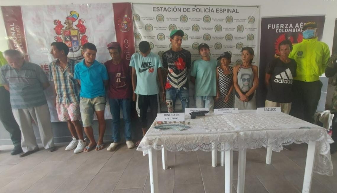Desarticuladas tres bandas criminales en el Tolima