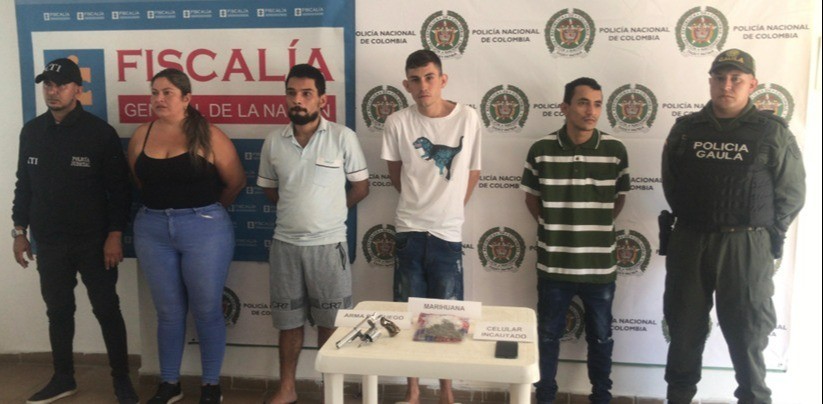 Desarticulan banda que extorsionaba a comerciantes en el norte del Tolima