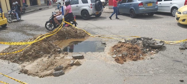 Ocho días completó este desperdicio de agua