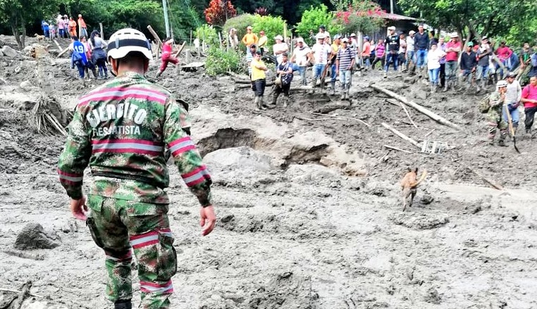 Posibles causas de la avalancha en la vereda La Vega en Chaparral