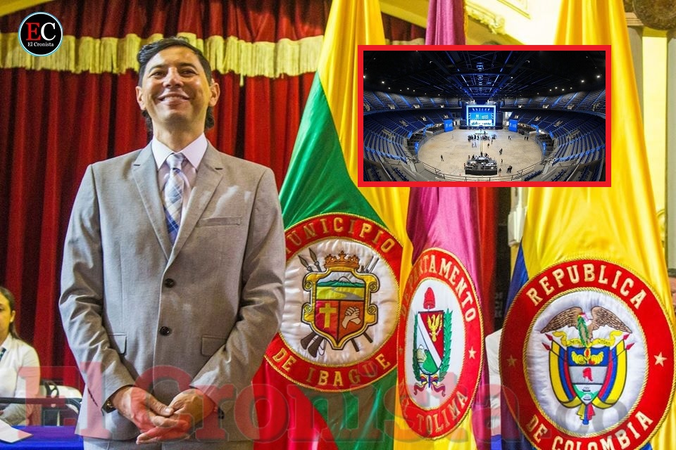 Alcalde de Ibagué anuncia construcción de un escenario como el Movistar Arena