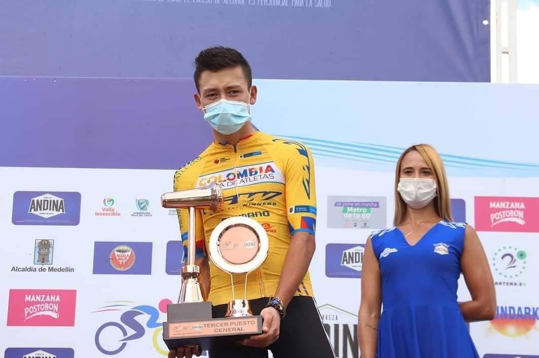 Merchán, subcampeón de la Vuelta de la Juventud
