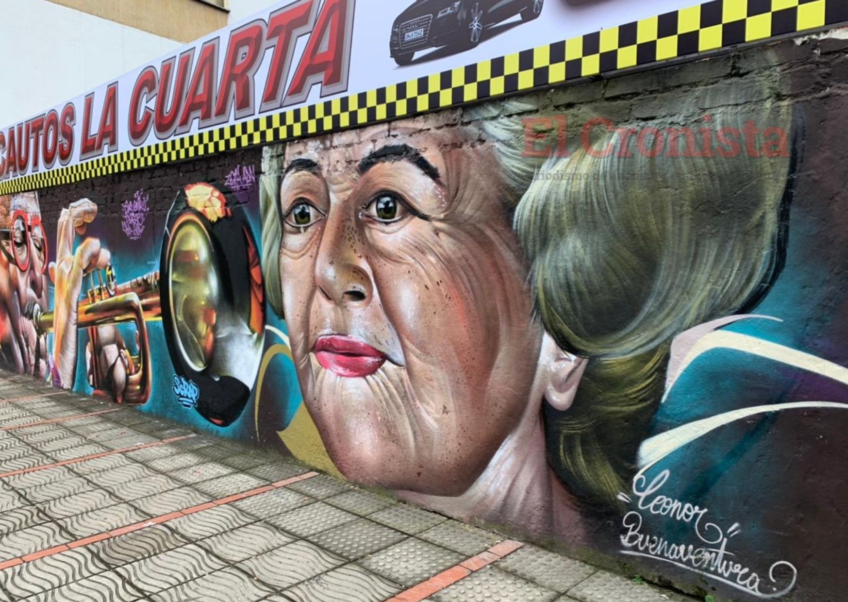 Piden retiro de pintura de Leonor Buenaventura