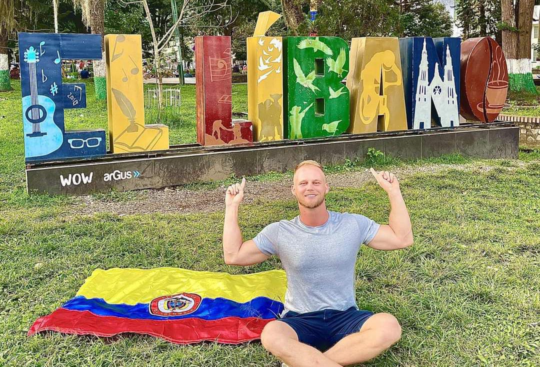 Dominic, el ruso alemán fascinado con el Tolima: "Líbano es hermoso"