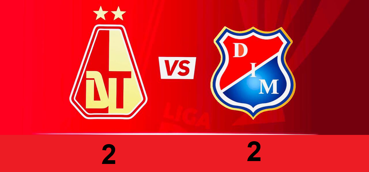 Deportes Tolima empató en su primer partido de Liga