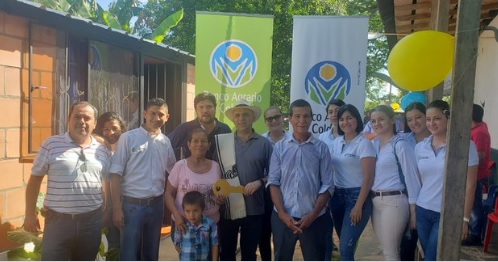 Familias del sur del Tolima reciben vivienda rural