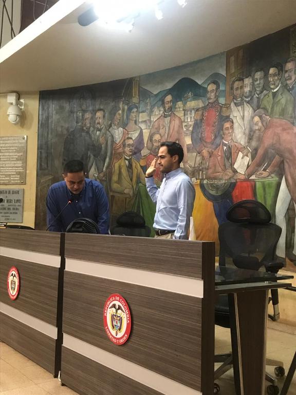 Nombrado en propiedad personero de Ibagué, Camilo Ossa