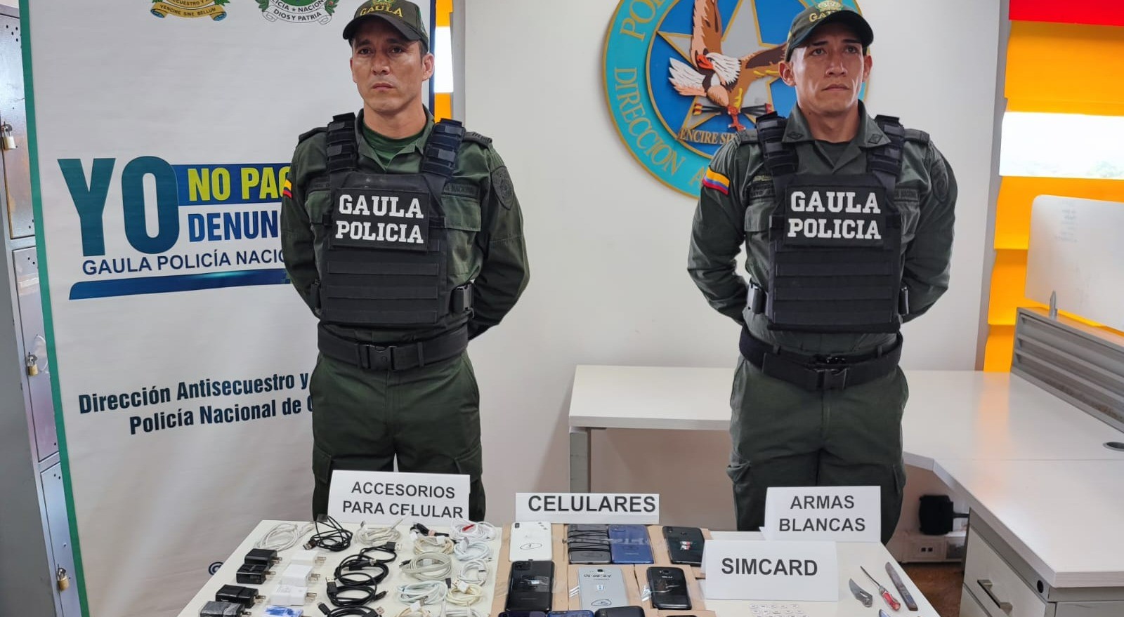 El 'call center' del crimen que tenían montado en la cárcel de Picaleña
