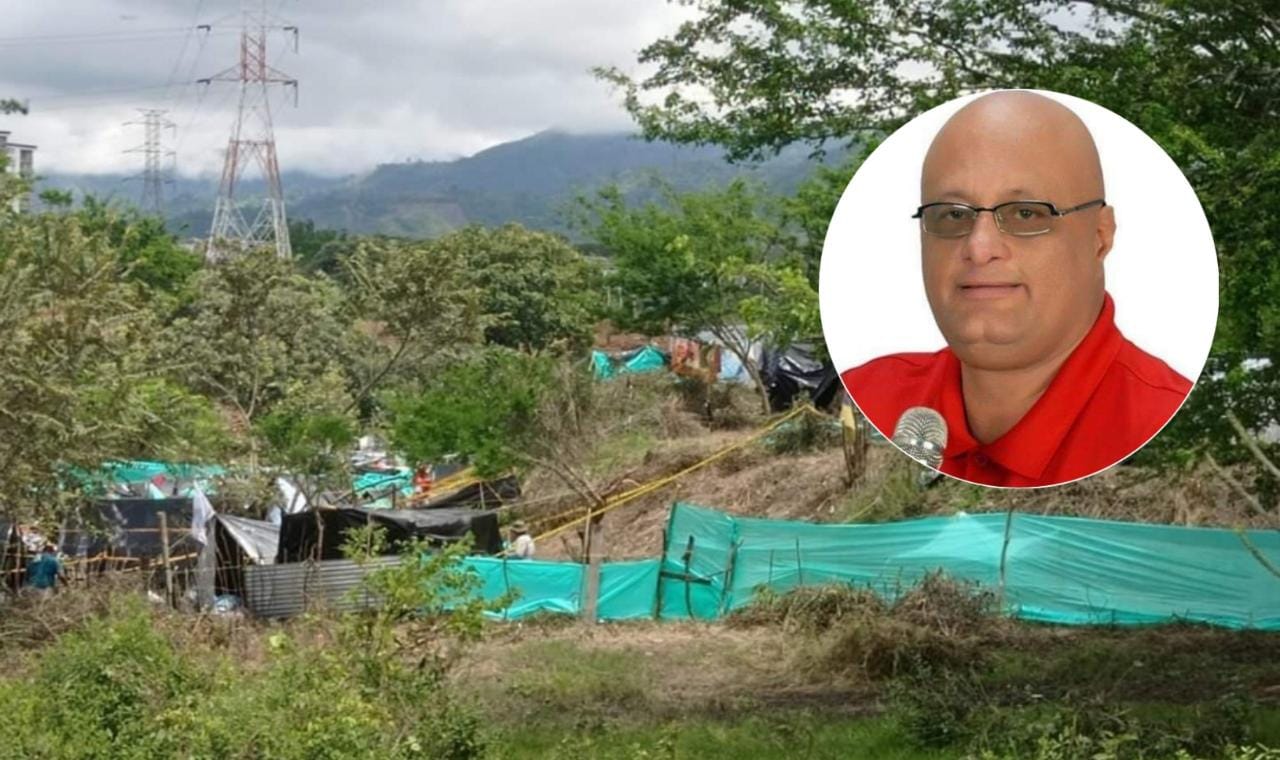 El exconcejal señalado de promover invasiones en Ibagué