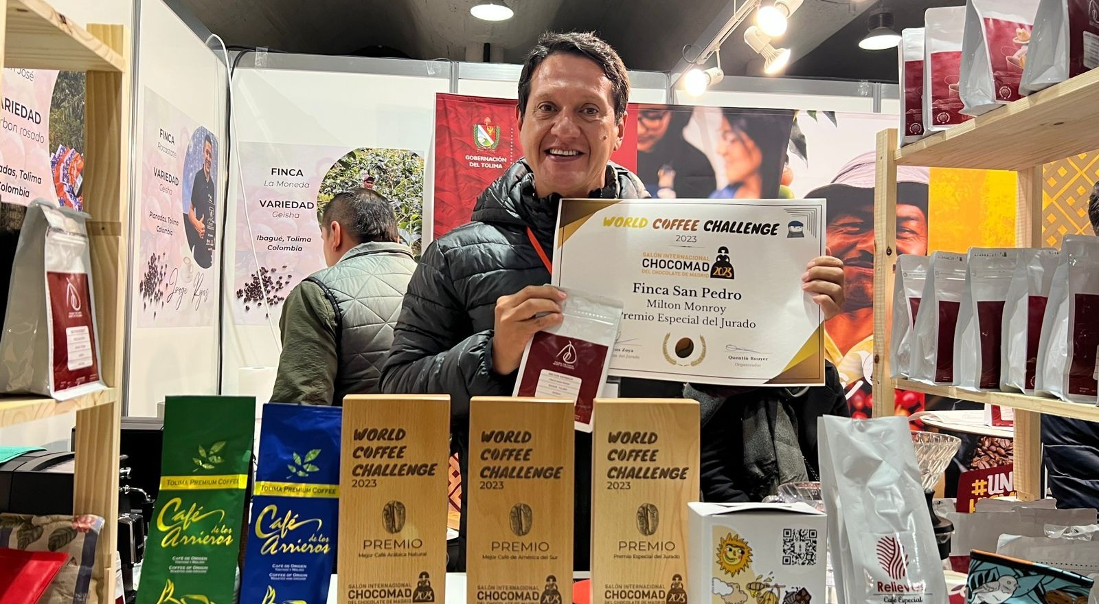 El tolimense que produce el mejor café de Sudamérica