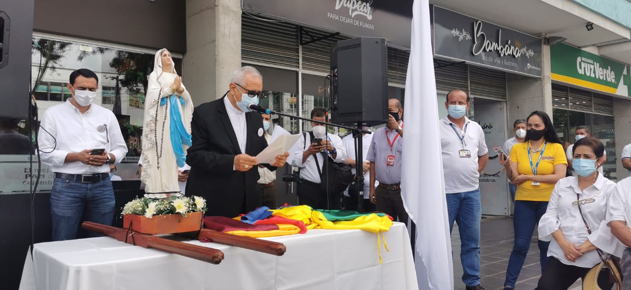 Empresarios y comerciantes protestan hoy contra los bloqueos en Ibagué