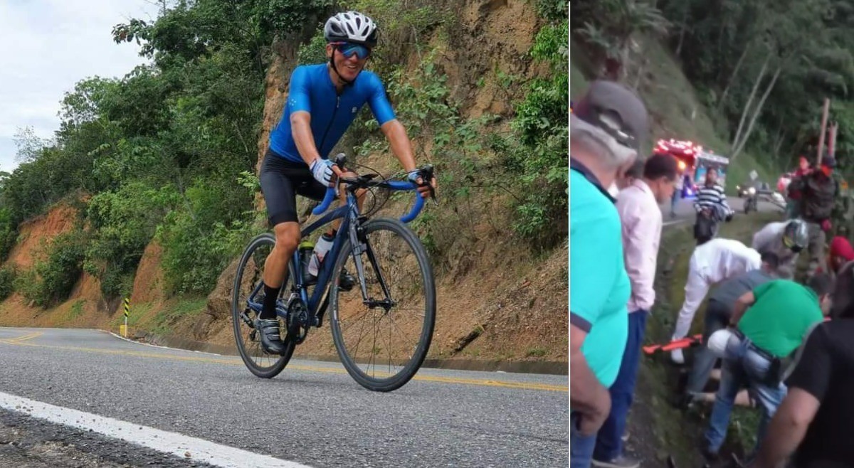 En grave estado de salud, ciclista del Líbano atropellado por volqueta