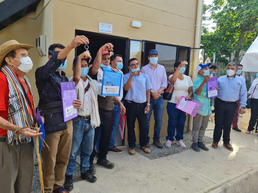 En Purificación, 32 familias vulnerables reciben vivienda