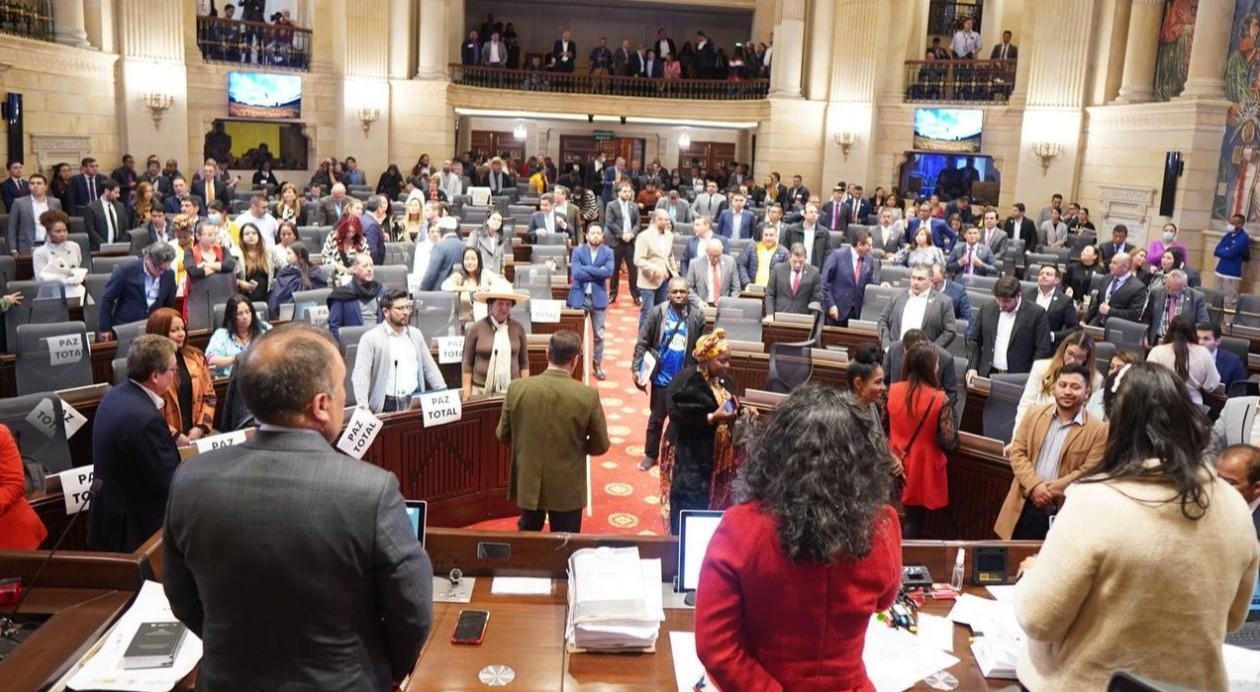 En último debate Congreso aprobó ‘Paz Total’