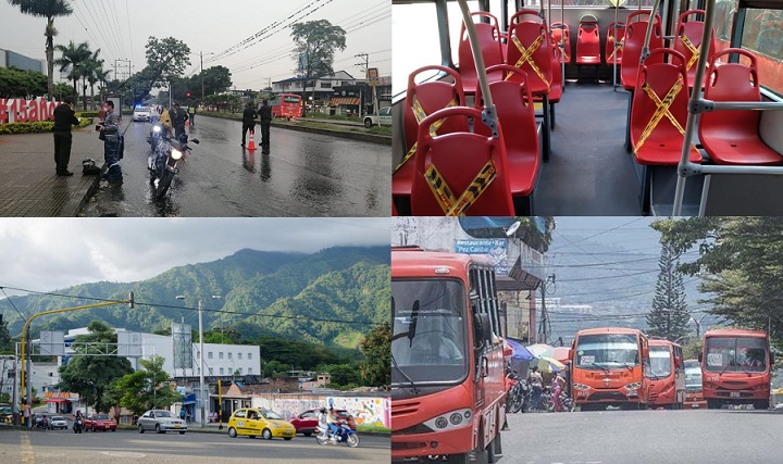 Fallas en el primer día de reactivación económica en Ibagué