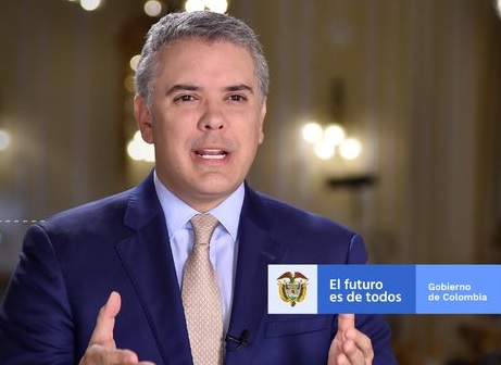 Alocución del presidente Duque momentos previos a los 19 días de cuarenta