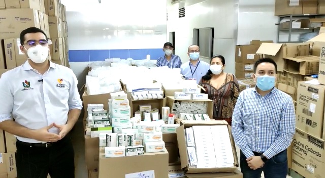 Segunda entrega de medicamentos al hospital Federico Lleras, hizo la gobernación