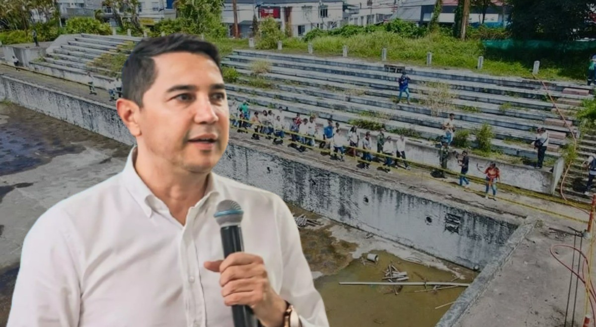 "Eso parece que estuviera rezado": Hurtado sobre las Piscinas Olímpicas de la 42