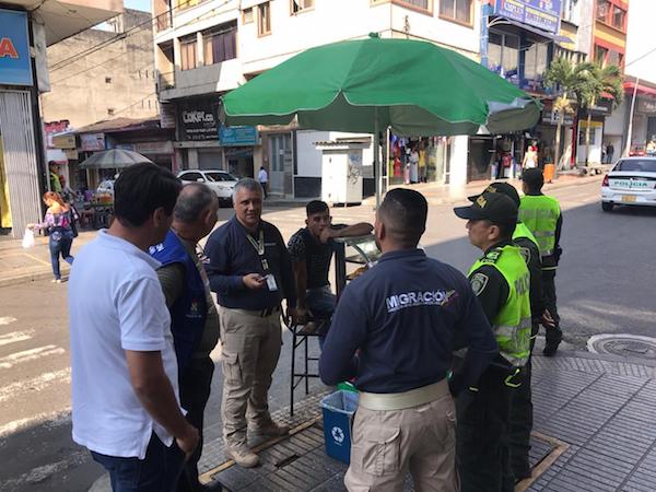 Alcaldía inicia operativos para recuperar el espacio público