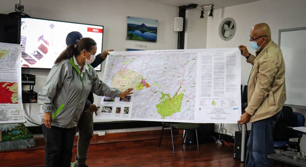 "Esto no es un tema para generar pánico, es una realidad, somos un departamento de volcanes"