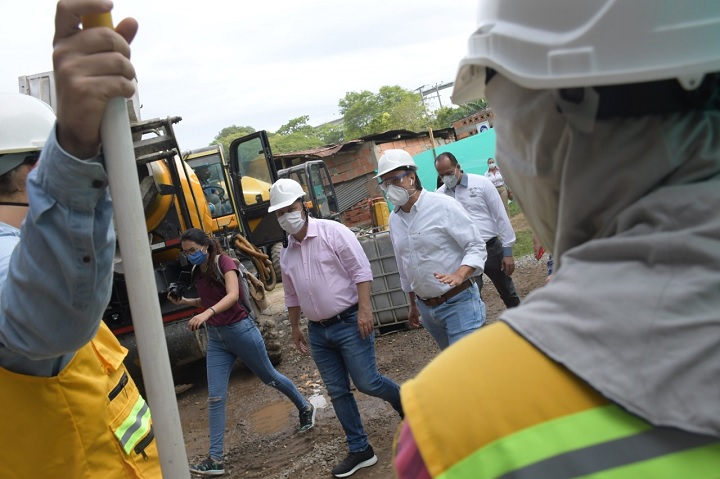 Se reinician obras del Puente San Luis - Coello en Gualanday