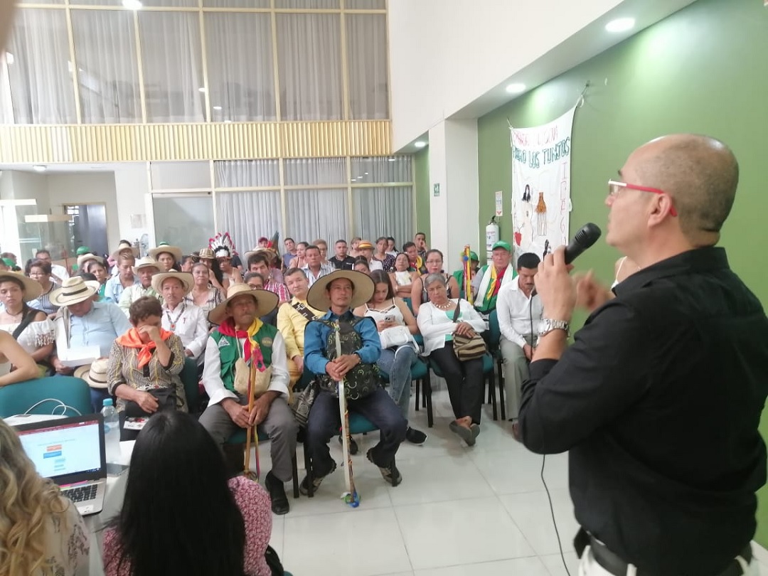 Gobernadores indígenas se posesionaron en Ibagué