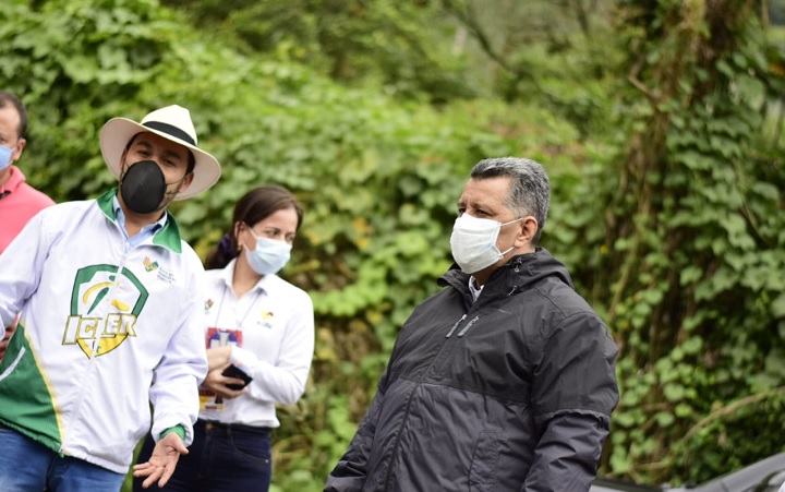 Cajamarca, primer municipio que visita Ricardo Orozco, en aislamiento preventivo por el Covid-19