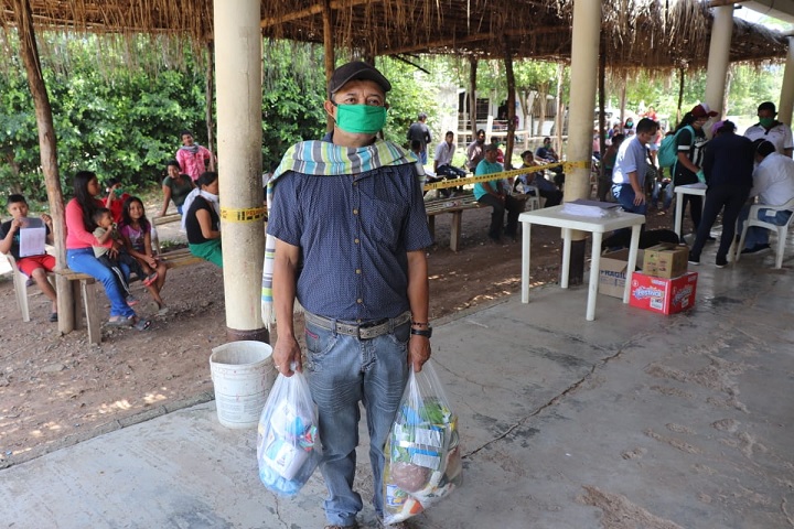 Habitantes de zona rural de Coyaima recibe más de mil kits nutricionales y de aseo