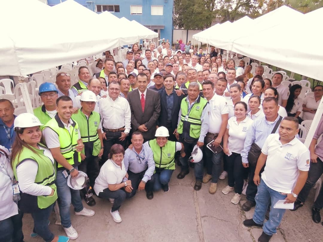 Andrés Hurtado y Juan Carlos Núñez enviaron mensaje a empleados del IBAL