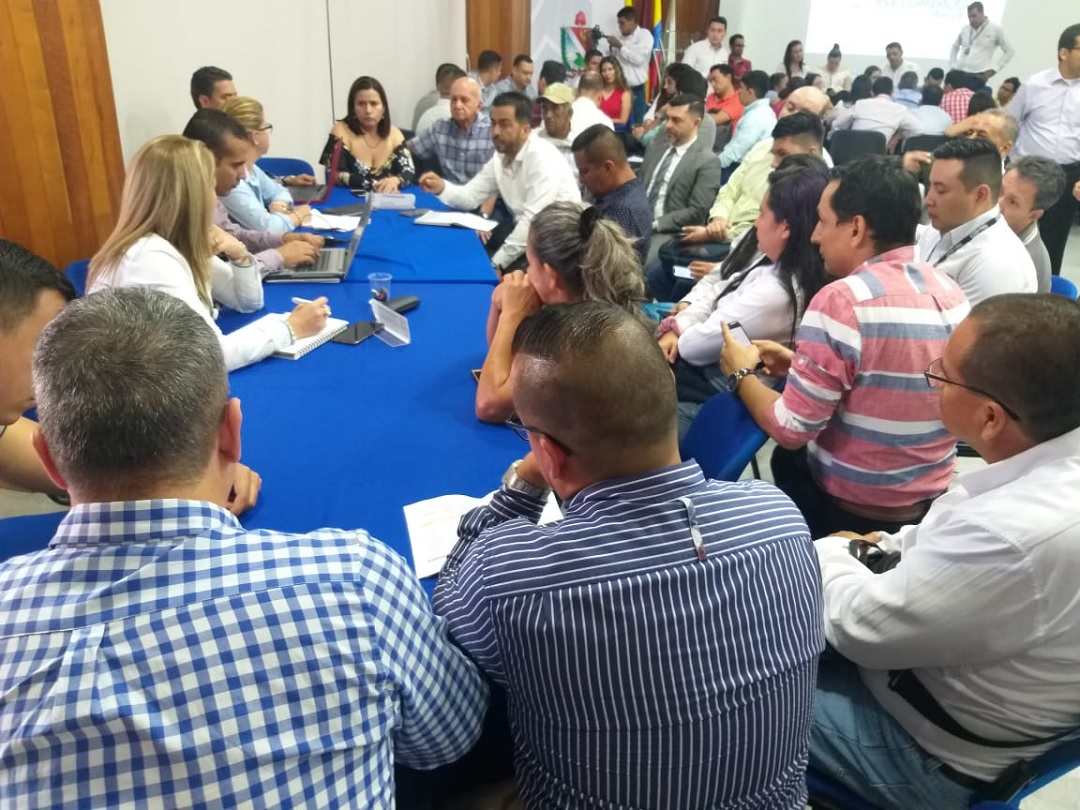 Sectores productivos del Tolima en el escucha Plan de Desarrollo 2020-2023