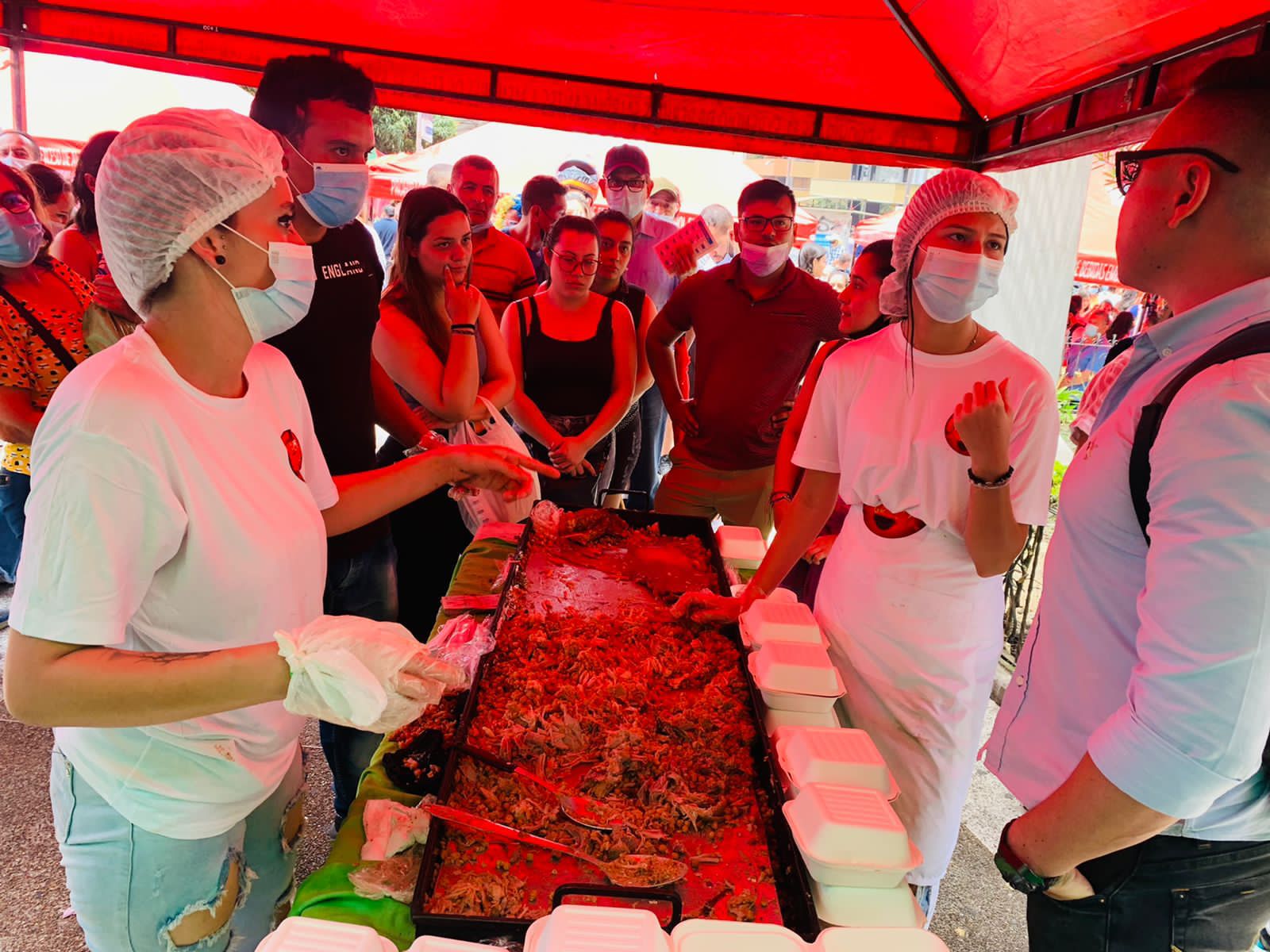 Con éxito avanza Feria Gastronómica en los bajos de la Gobernación del Tolima