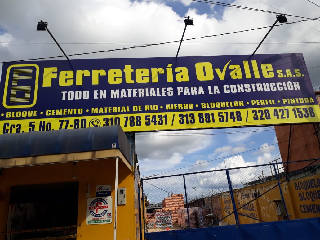 Ferretería Ovalle alerta a maestros y constructores