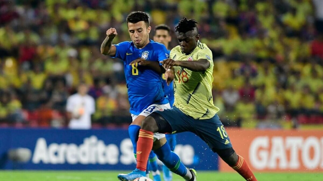 Colombia y Brasil empataron en el preolímpico