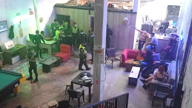Policía de Ibagué interviene fiesta clandestina