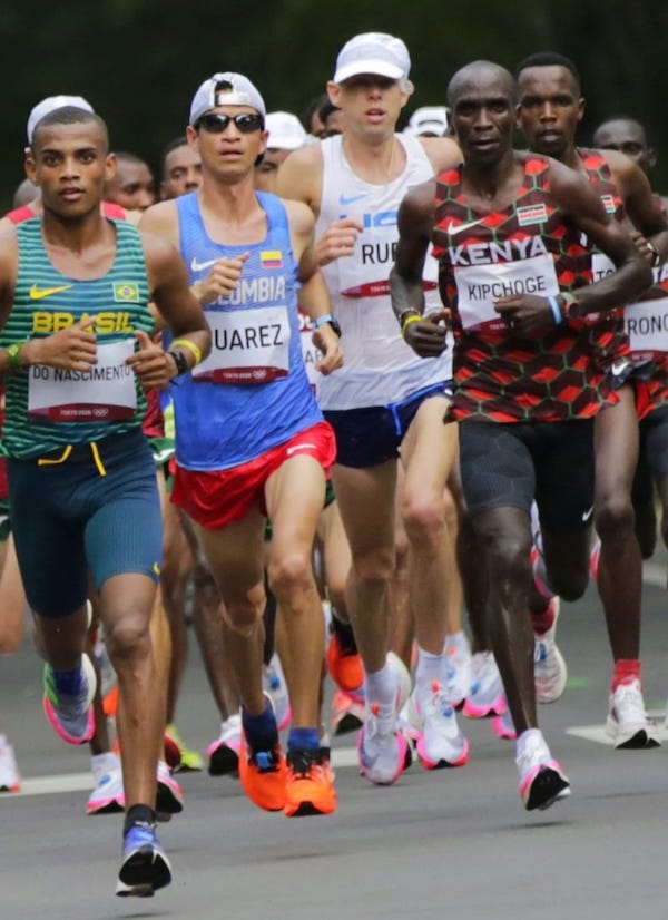 Jeisson Suárez, el mejor de Latinoamérica en maratón de Tokio
